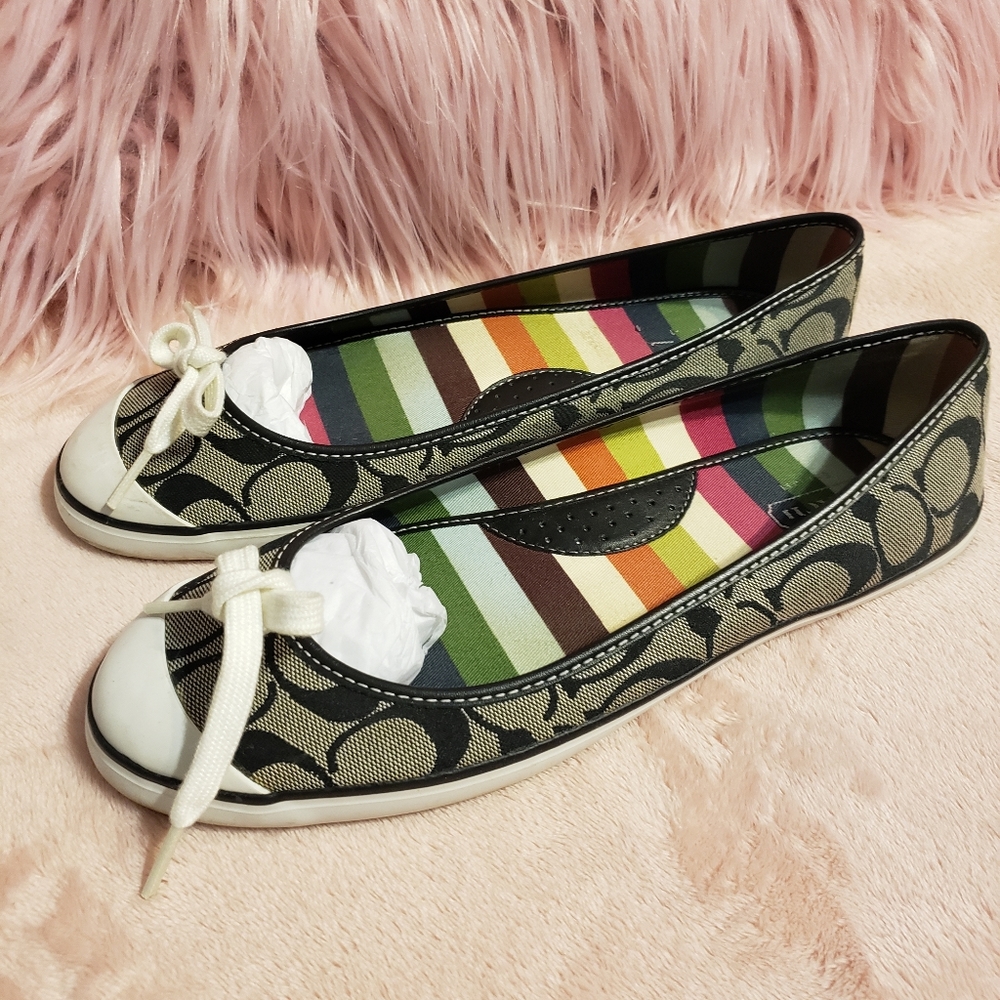 Coach sneaker slides